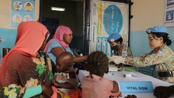 Vietnam’s peacekeeping engineering unit launches first humanitarian work in Abyei