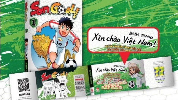 Japan’s first manga about Vietnamese football made debut