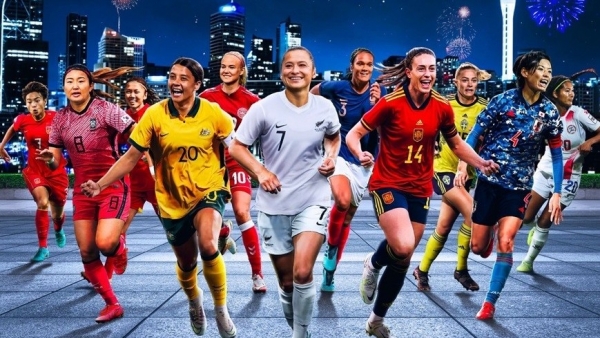 Striker Huynh Nhu present in FIFA Women’s World Cup poster