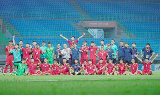 Vietnam's U20 football team (Photo: Vietnam Football Federation)
