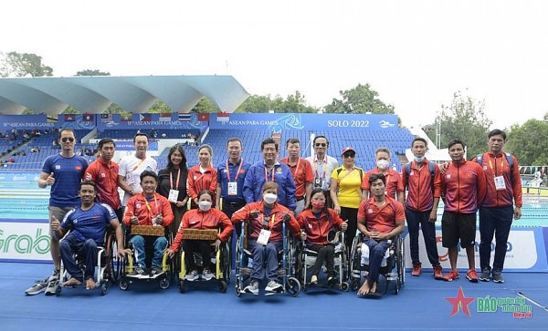 Vietnam ranks the 3rd on ASEAN Para Games medal tally