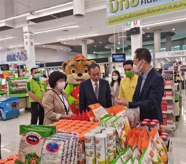 Vietnamese Goods Week to promote the export of Vietnamese products to Thailand. (Photo: VNA)
