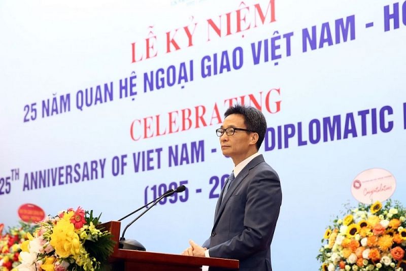 Ceremony to mark 25 years of Vietnam-US relations