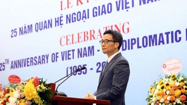 Ceremony to mark 25 years of Vietnam-US relations