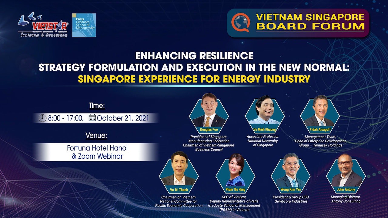 Vietnam - Singapore Board Forum: Navigating through Covid-19