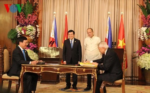 Việt Nam - Philippines ký Đối tác chiến lược