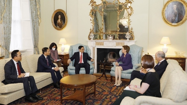 Prime Minister Pham Minh Chinh meets First Minister of Scotland