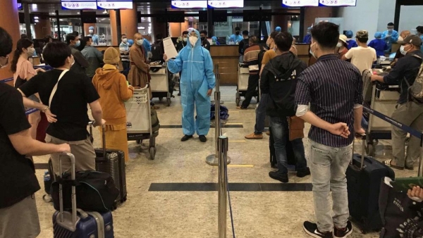 More than 2,200 Vietnamese citizens brought home over last week