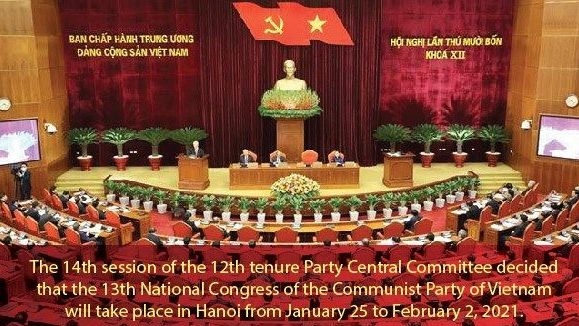 13th National Party Congress to take place from Jan. 25 to Feb. 2, 2021