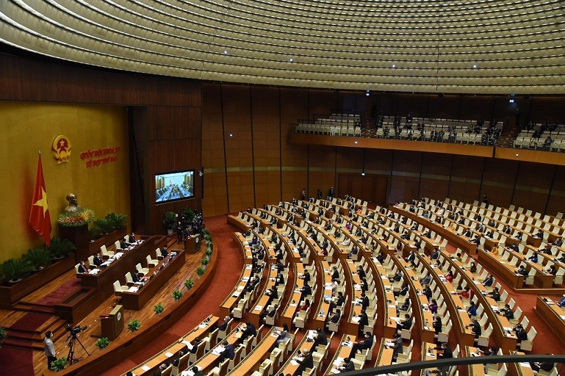 Hình ảnh Kỳ họp thứ Hai, Quốc hội khóa XV, diễn ra trong hai đợt từ ngày 20/10-13/11.
