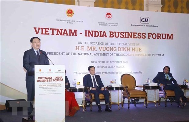 NA Chairman addresses Vietnam-India Business Forum
