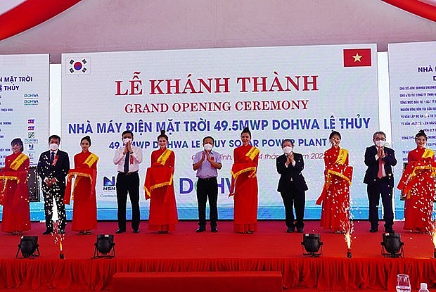 Solar power plant officially inaugurated in Quang Binh province Solar power plant officially inaugurated in Quang Binh province