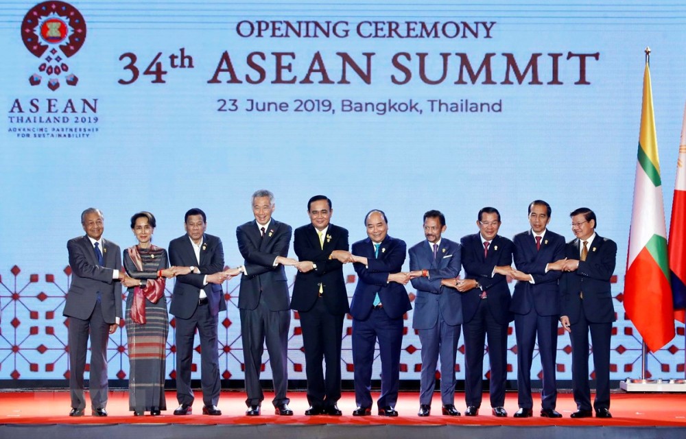 pm concludes trip to attend 34th asean summit in thailand