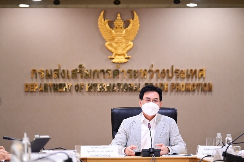 Ministry of Commerce built confidence in the safety of Thai food for buyers and consumers worldwide