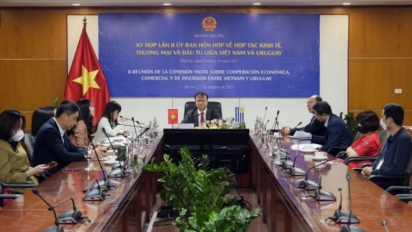 Việt Nam-Uruguay thúc đẩy hợp tác kinh tế, thương mại