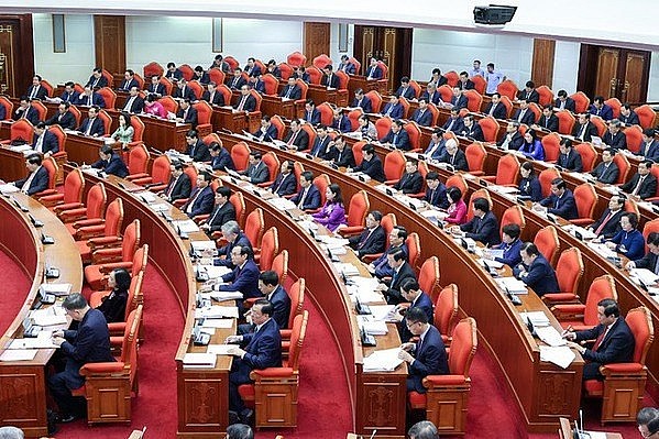 13th Party Central Committee’s sixth plenum (Photo: VNA)