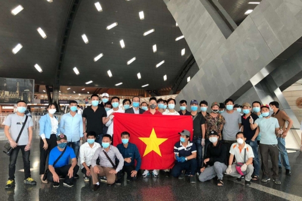 266 Vietnamese repatriated from the Middle East due to COVID-19