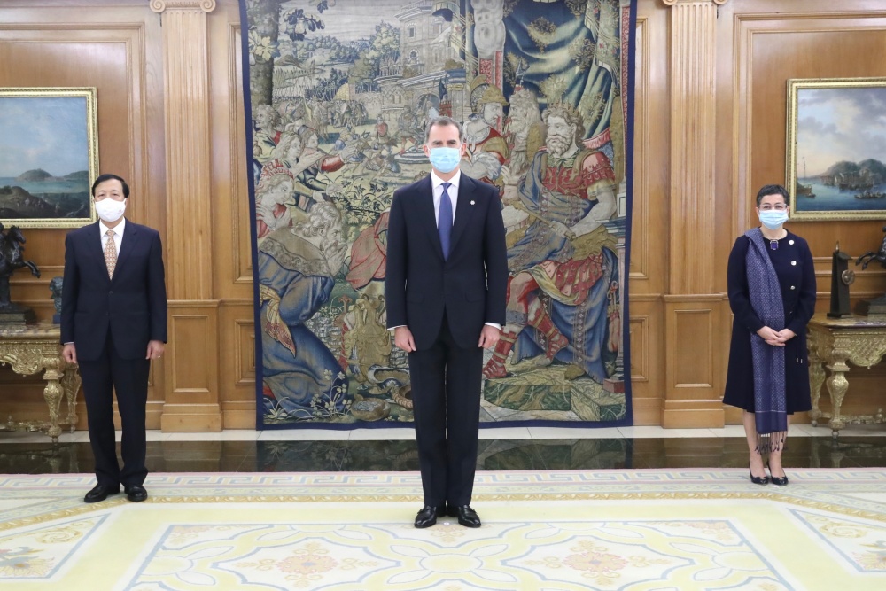 Ambassador Hoang Xuan Hai presents credentials to King of Spain
