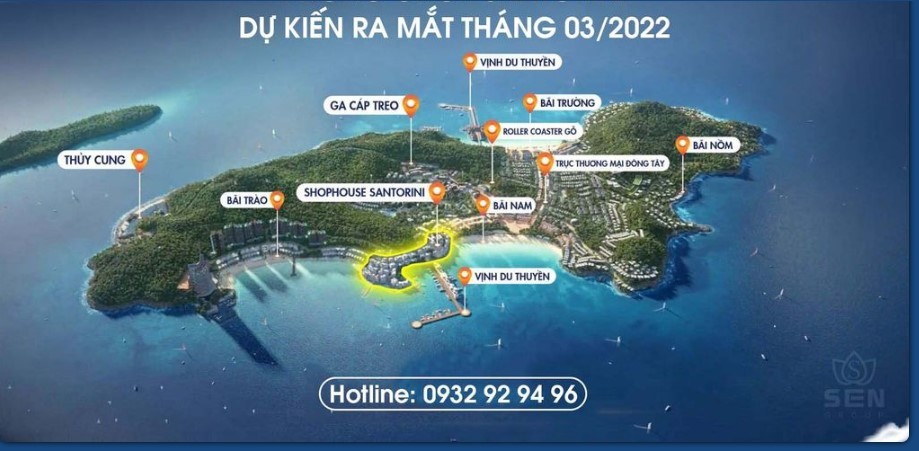 Vietnam seeing branded resort real estate trend. Hon Thom paradise Islan. (Sun Group)