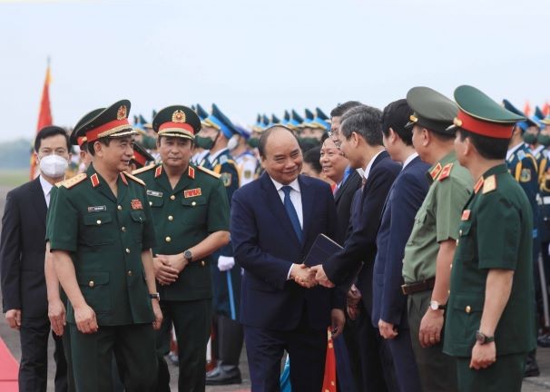 Vietnamese peacekeeping force leave on duty at UNISFA
