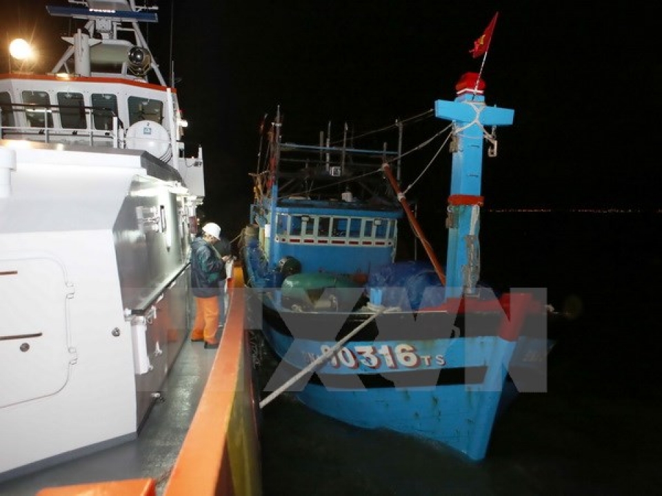 foreign sailors rescued in ba ria vung tau waters