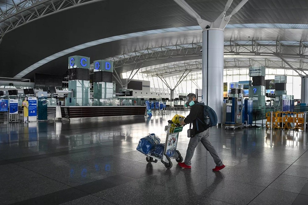 (02.13) Sân bay quốc tế Nội Bài. (Nguồn AFP)