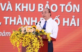 PM Phuc attends launching ceremony to preserve historical relic in Hai Phong
