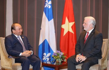 PM Nguyen Xuan Phuc meets Premier of Quebec