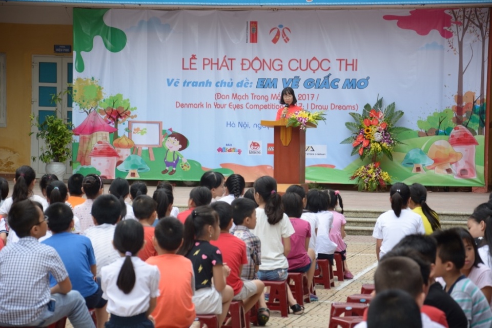 painting contest promotes vietnam denmark friendship