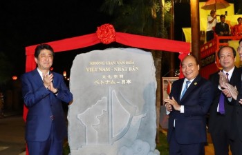 PMs launch Vietnam-Japan cultural space in Hoi An