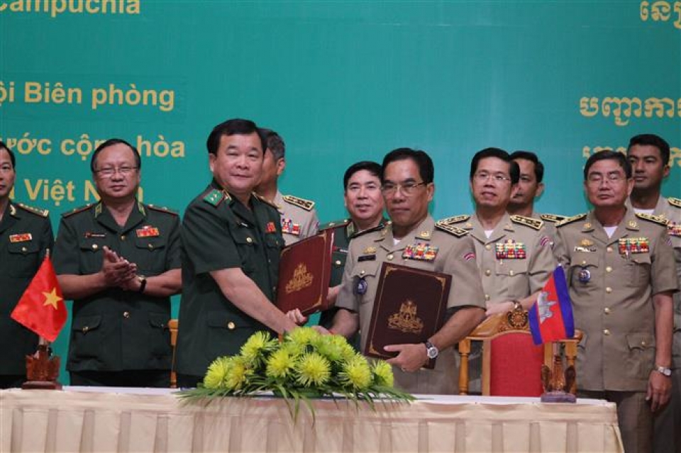 vietnam cambodia enhance cooperation in border management