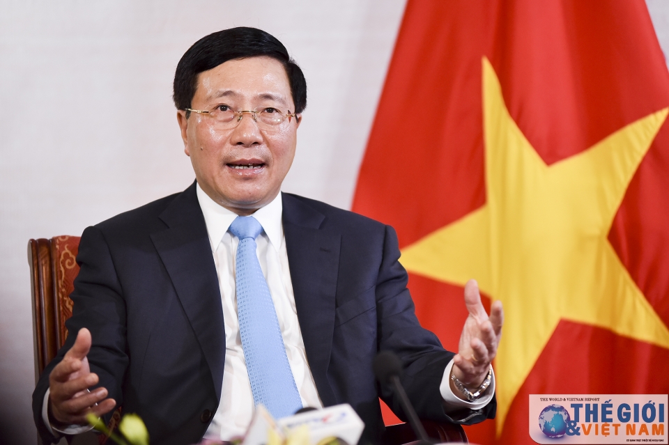foreign relations help enhance countrys position deputy pm pham binh minh