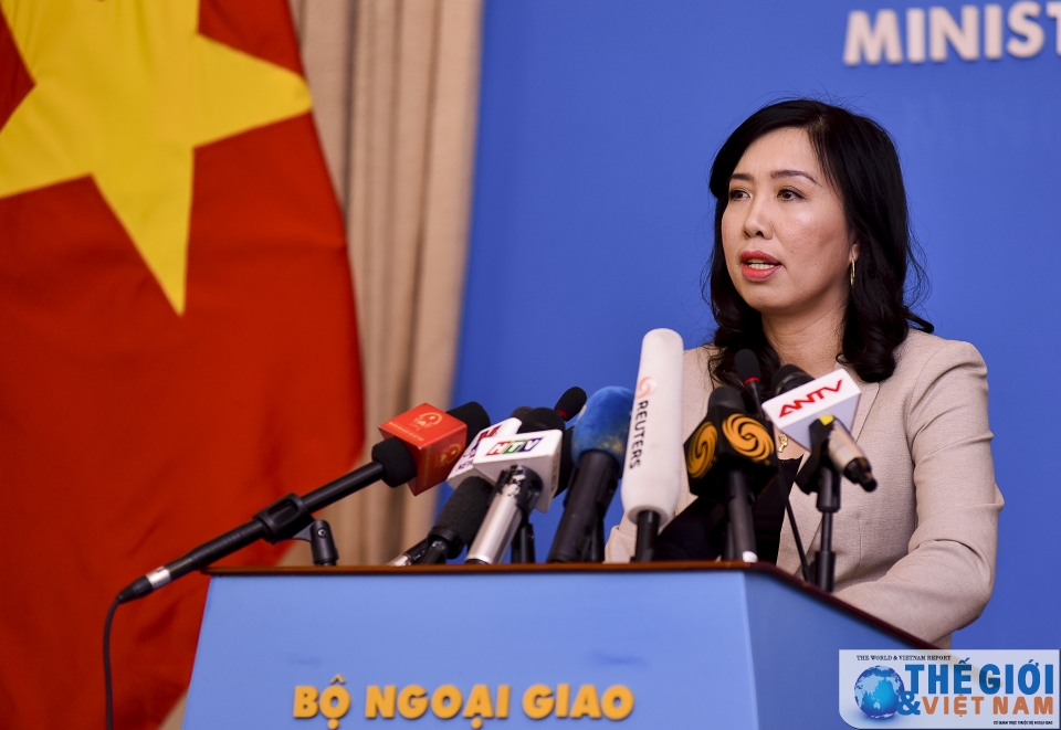 dprk us leaders highly appreciate vietnams role position fm spokesperson