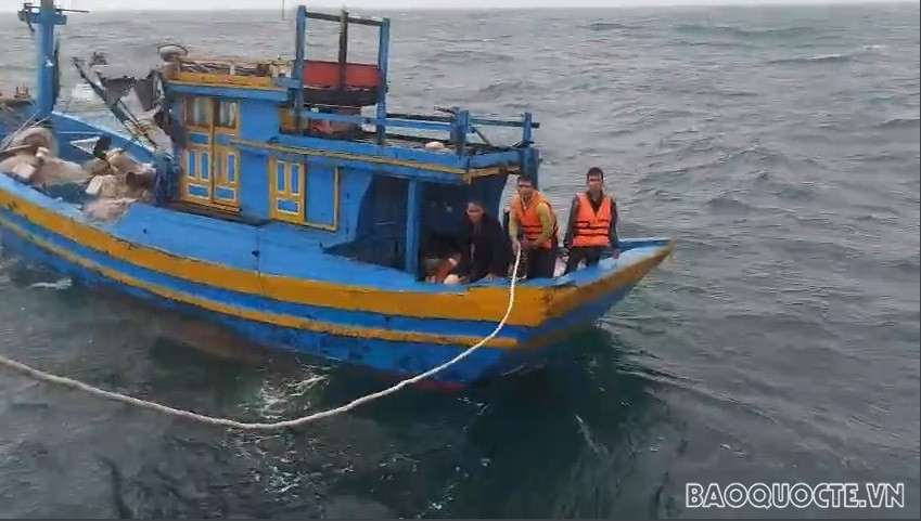 Vietnam Coast Guard combats IUU fishing | Society | Vietnam+ (VietnamPlus)