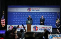 dprk foreign minister holds press conference