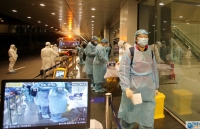 30 people returning from wuhan exit quarantine facility