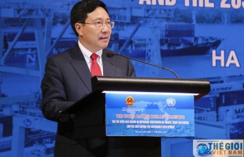 DPM/FM Pham Binh Minh spoke at the opening ceremony of the High-Level Euro Asia Regional Meeting