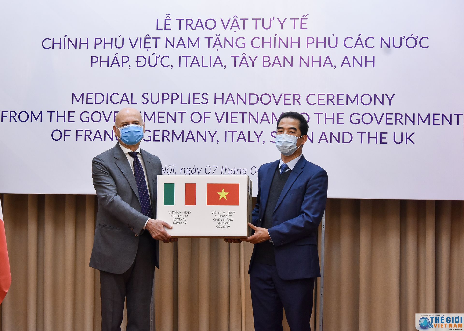 Italy thanks Vietnam for support in COVID-19 fight italy thanks vietnam for support in covid 19 fight