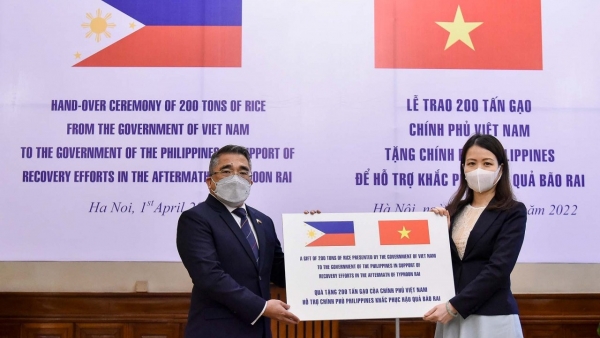 Viet Nam offers rice aid to help Philippines address typhoon aftermath