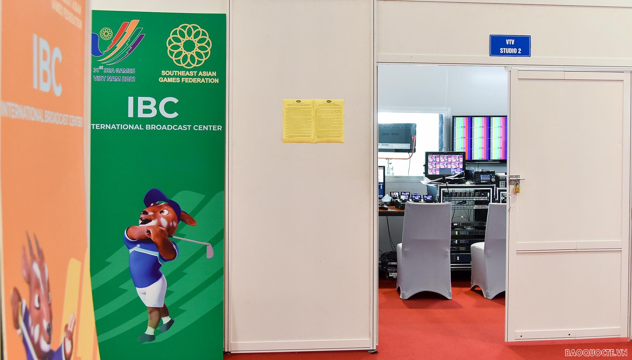 Inside the press center for the 31st SEA Games: close-up