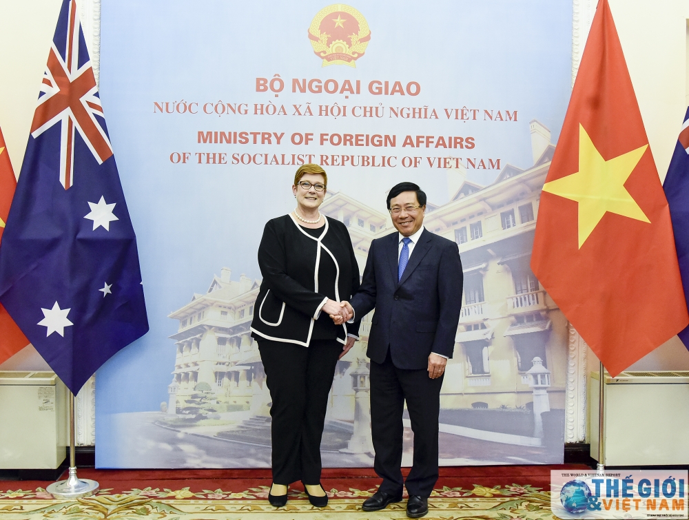 vietnam regarded as one of australias key partners in sea