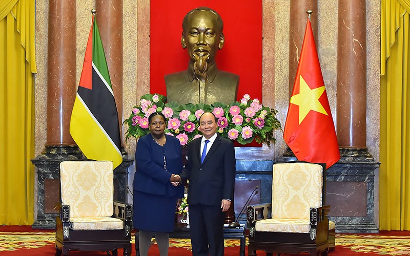 State President receives Mozambican Assembly leader