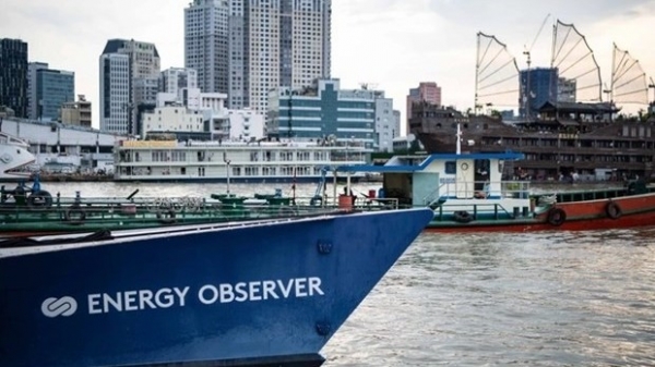 Energy Observer - world’s first zero-emission boat visits Ho Chi Minh City