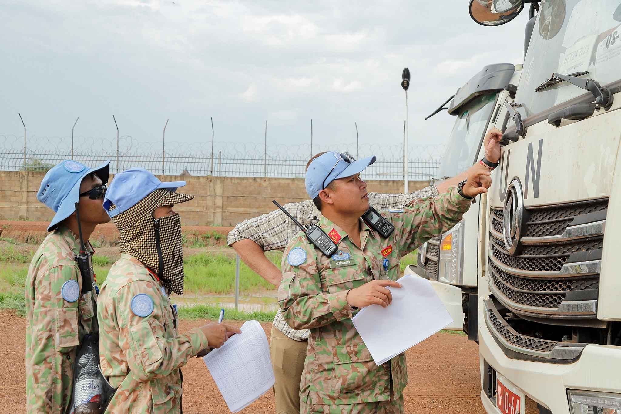 Vietnam’s Engineering Unit Rotation 1 peacekeeping engineering unit set to work in Abyei