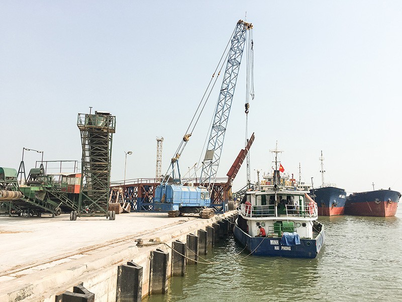 Cua Viet Seaport in the central province of Quang Tri (Photo: HNK)