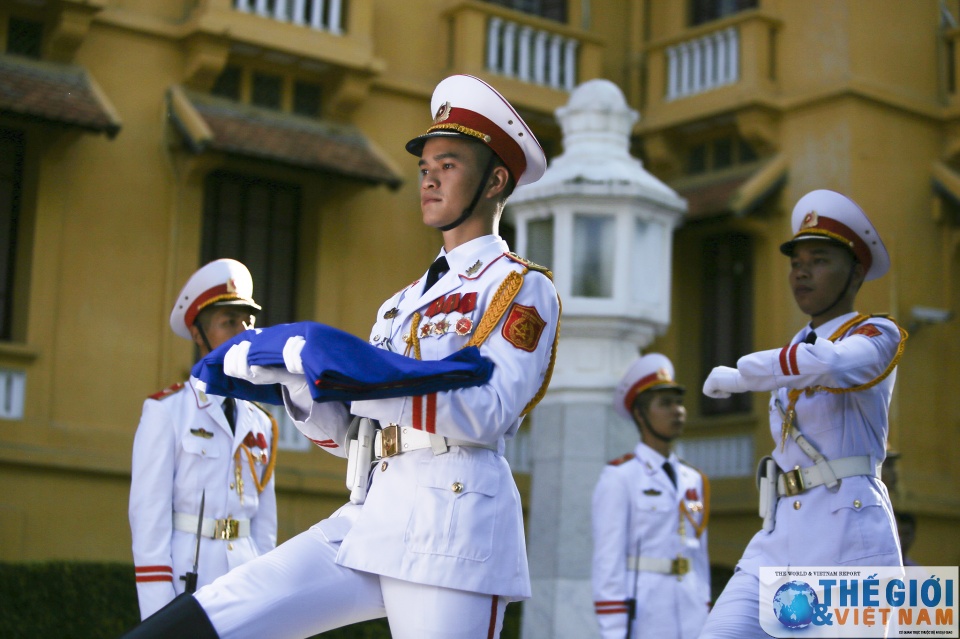flag hoisting ceremony marks aseans 50th anniversary