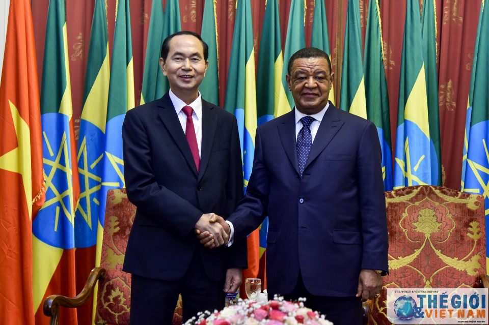 presidents visit to help promote trade ties with ethiopia egypt