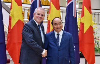 Prime Minister hosts official welcome ceremony for Australian counterpart