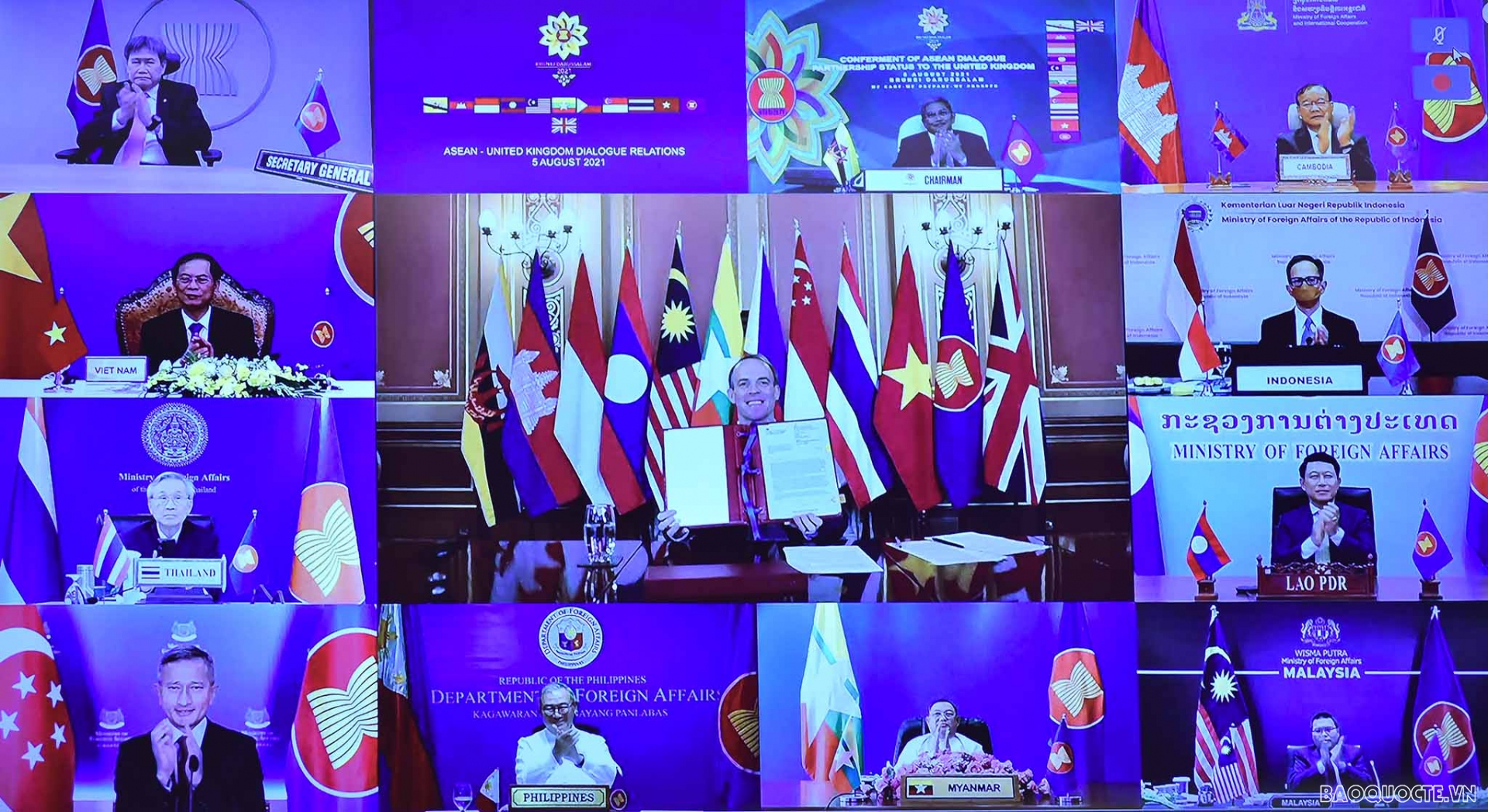 ASEAN grants UK ‘dialogue partner’ status