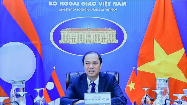 Vietnamese, Lao Foreign Ministries hold sixth political consultation
